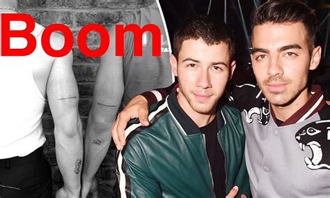 Nick And Joe Jonas Get Matching Tattoos Ahead Of The Mtv Vmas Daily