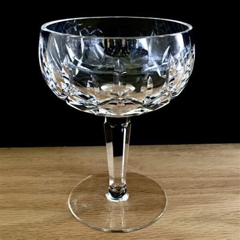 Waterford Kildare Crystal Coupechampagne Glasses Raising The Bar