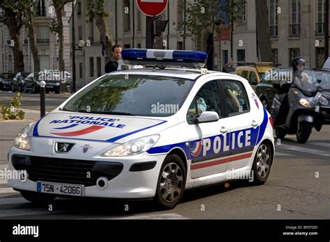 Police Car In France High Resolution Stock Photography and Images  Alamy