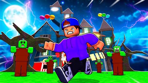 ROBLOX ESCAPE THE HAUNTED HOUSE OBBY! - YouTube