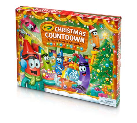15% coupon applied at checkout. Christmas Countdown Activity Advent Calendar | Crayola