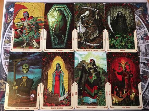 English, spanish, french, italian, and german. Review and Photos of Santa Muerte Tarot Limited Edition ...