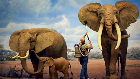 Los Angeles Natural History Museum Elephant 2017 Bing Desktop Wallpaper