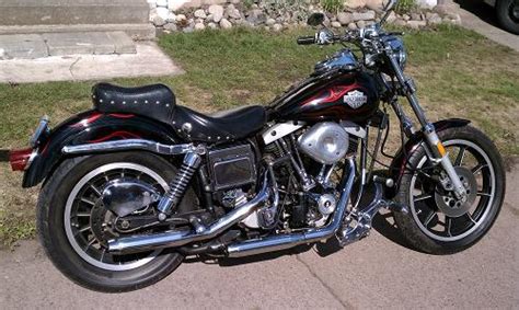 The first engine it got was the 1,200cc (74 c.i.) shovelhead which was enough powerful for the. 1977 Harley-Davidson® FXS Low Rider® (Red/black ...