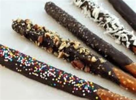 Chocolate Covered Pretzel Rods Just A Pinch Recipes