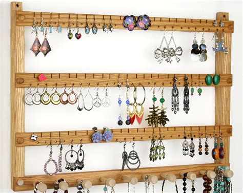 Jewely Organizer Jewelry Organizer Diy Earring Organizer Earring