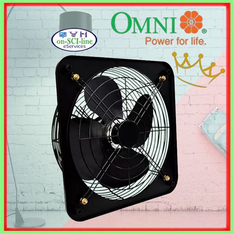 Omni Industrial Wall Mounted Exhaust Fan With Grille Shopee Philippines