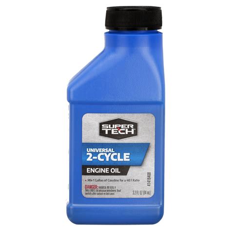 Super Tech Universal 2 Cycle Engine Oil 32 Oz Bottle