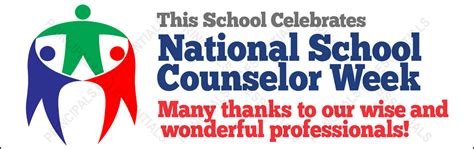National School Counselor Week Banner