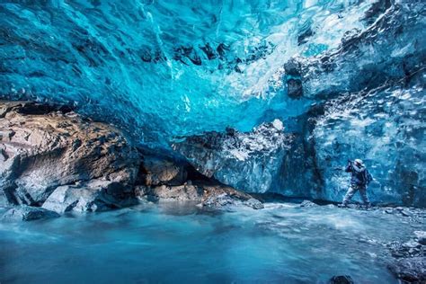 Underwater Ice Caves
