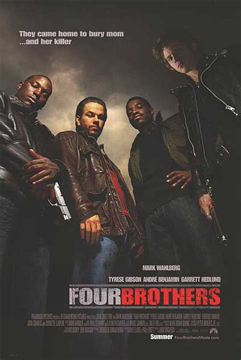 Four brothers return to their own detroit hometown if their mother is killed along with assure to. Four Brothers movie posters at movie poster warehouse ...
