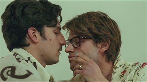 Louis Garrel And Gaspard Ulliel In Saint Laurent 2014 Gay Kiss