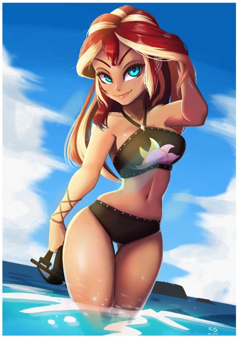 Sunset Shimmer In Swimsuit 2020 By The Park On Deviantart