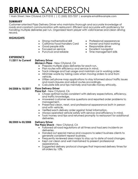 Summarizing means giving an overview of an article's main points in your own words. 12 Amazing Transportation Resume Examples | LiveCareer