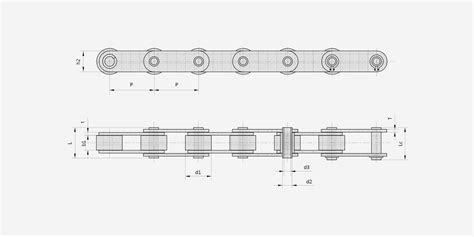 Stainless Steel Hollow Pin Chain