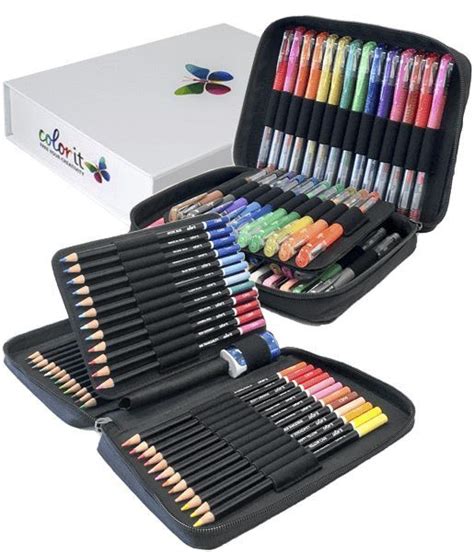Color It Pen Sets Colored Pencil Set Gel Pens Set