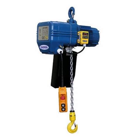 1 Ton Electric Chain Hoist For Workshop 380 V At Rs 30000 In Raigad