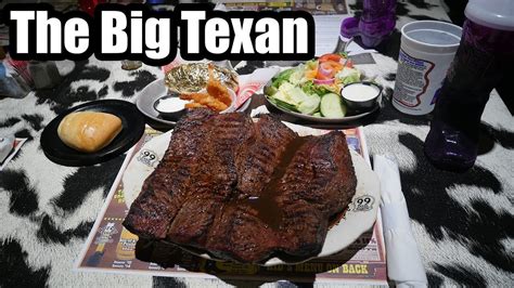 The Big Texan At The Big Texan Steak Ranch Amarillo Texas Youtube