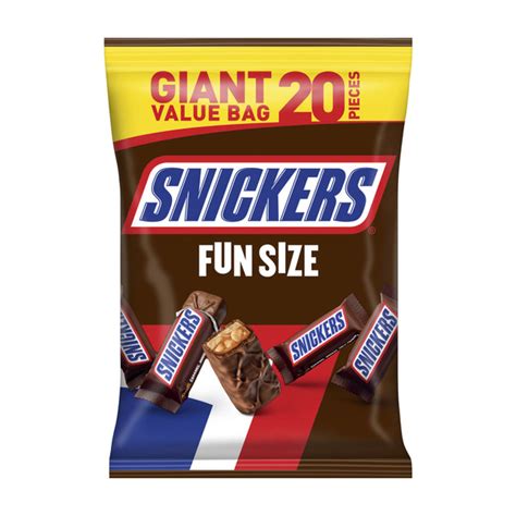 Buy Snickers Chocolate Party Share Bag 20 Pieces 300g Coles