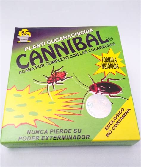 Veneno Insecticida Para Cucarachas Cannibal 10 Paquetes Envío Gratis
