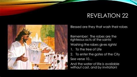Revelation 22 Chapter Summary