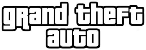 Grand Theft Auto Text Logo 3 By 95wolfie95 On Deviantart