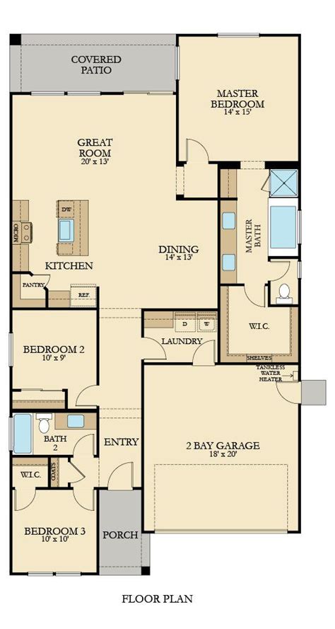 The Ashridge plan by Lennar Homes #dreamhome | Floor plans ...