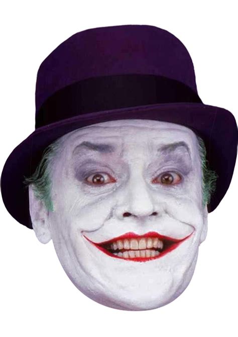 Jack Nicholson Joker Mask — Mask Junction High Quality Celebrity Face