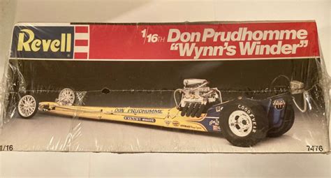 Revell Don Prudhomme Wynns Winder 116 Scale Dragster Model Car Kit