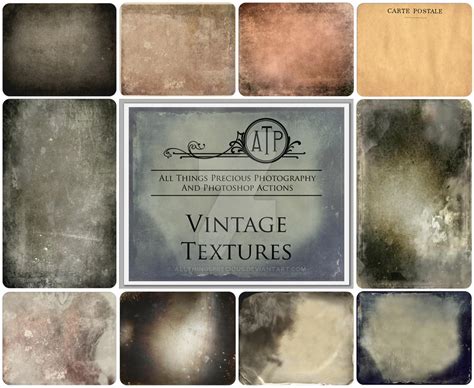 Vintage Textures Set 1 By Allthingsprecious On Deviantart