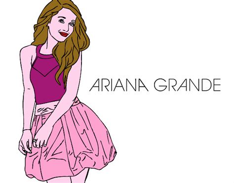 Disegni Da Colorare Di Ariana Grande Coloring Image