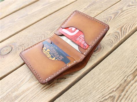Pdf Pattern Minimalist Wallet Leather Wallet Etsy