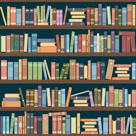 37 Free Clipart Library Bookshelf Collection