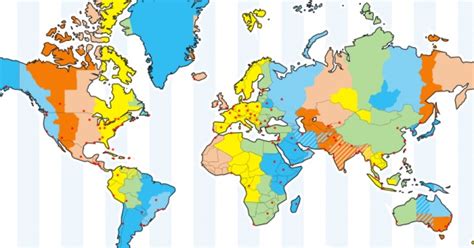 24 Cities Across 24 Time Zones Around The World