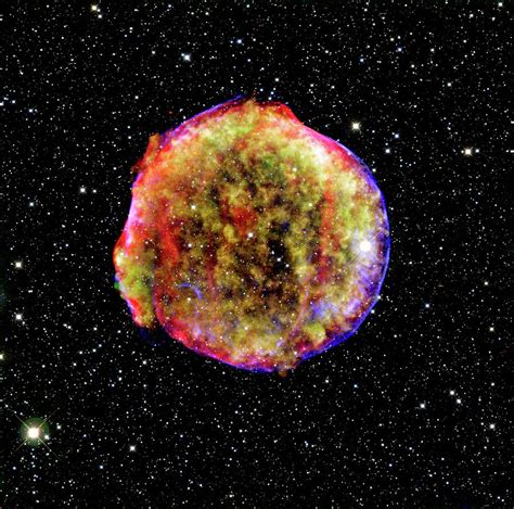 Tycho Supernova Remnant Photograph By Nasacxcsaojpl Caltechmpia