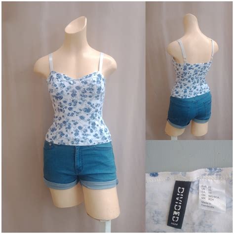 Handm Divided Top Womens Fashion Tops Sleeveless On Carousell