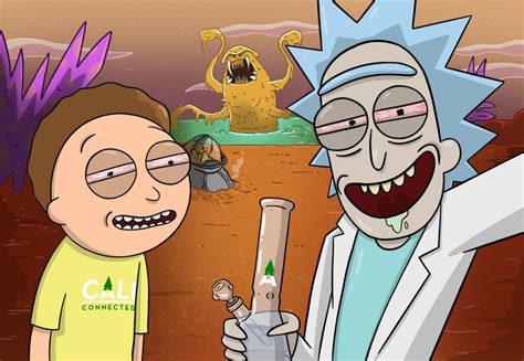 Rick And Morty “space Beach” Sticker