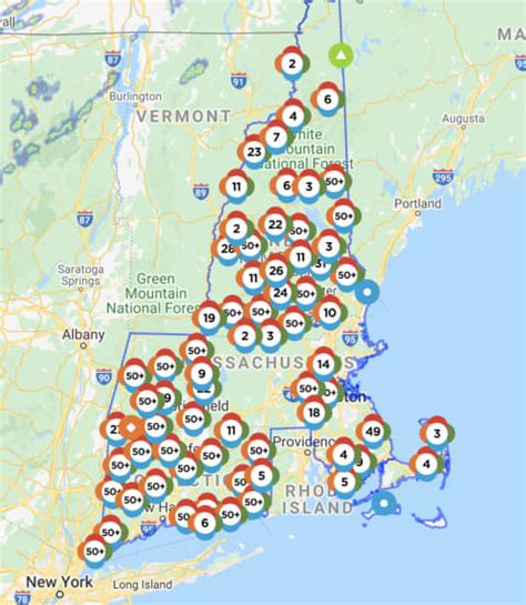 Eversource Ct Power Outage Map New York Map Poster