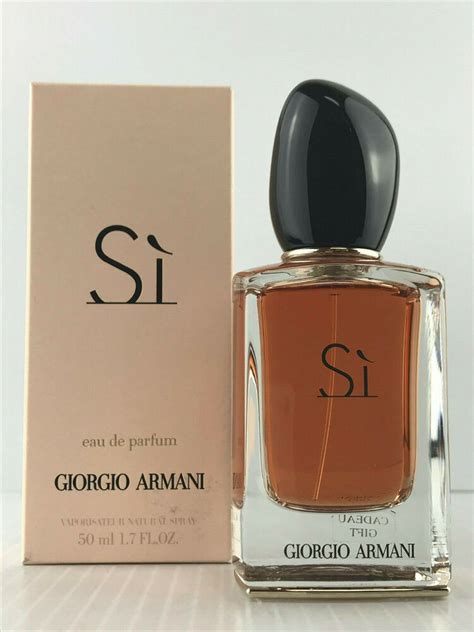 Si tester by giorgio armani for women 100ml eau de parfum edp sì womens perfume. Giorgio Armani Si WOMEN Eau De Parfum SPRAY 1.7 OZ 50 ML ...
