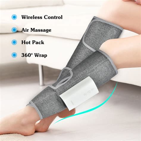 1pcs Wireless Leg Massager Air Compression Rechargeable Leg Compressio