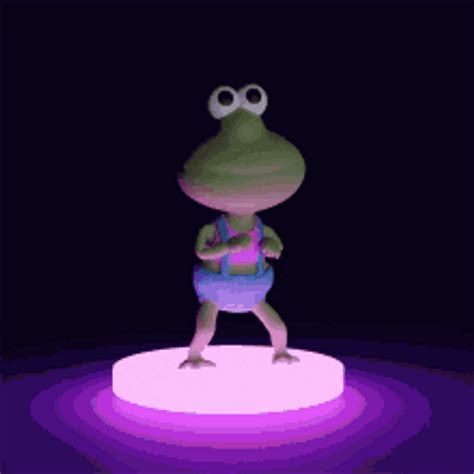 Dancing Frog Sexy Dance Cool Turn