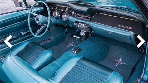 1967 Ford Mustang Interior Paint Codes