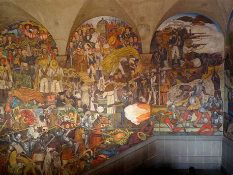 Diego Riveras Mural In The Palacio Nacional De Mexico Mexico Mexican Art Mexico City