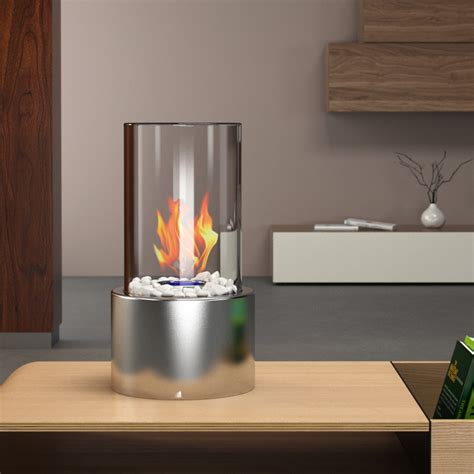 Should a fire pit get knocked over, embers and burning fuel may be more likely to spill out onto the environment around the unit, and it could cause. Eden Ventless Tabletop Portable Bio Ethanol Fireplace in ...