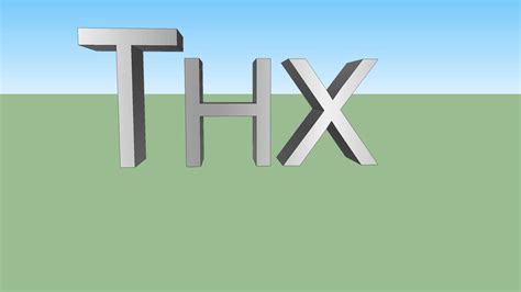 Thx Logo No Line 3d Warehouse