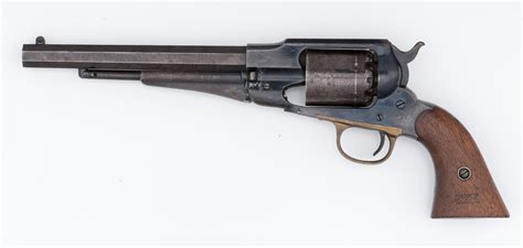Contemporary Cased Remington New Model 1858 Percussion Revolver Cowan