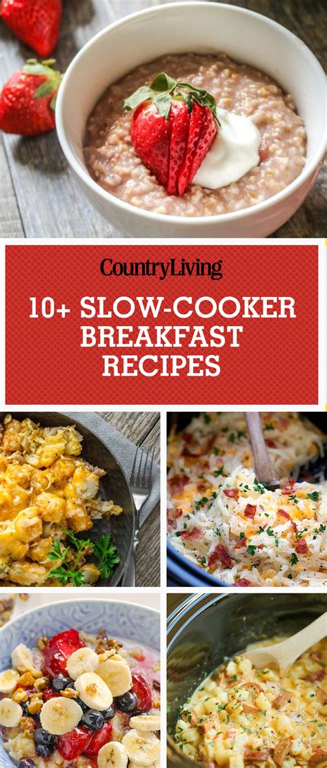With these crockpot breakfasts you can enjoy more time with your family before heading. 11 Slow Cooker Breakfast Recipes - Crock Pot Breakfast Recipes