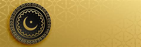 Eid Mubarak Islamic Banner Or Header Design Download Free Vector Art