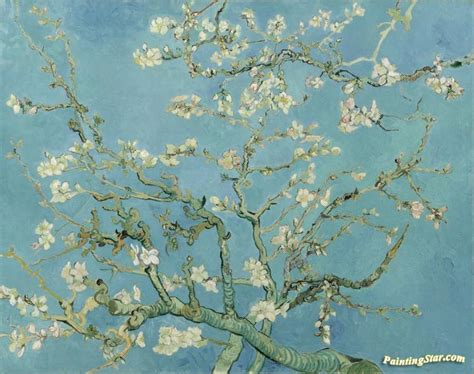Large blossom branches like this against a blue sky were one of van gogh's favourite subjects. Branches With Almond Blossom Artwork By Vincent Van Gogh ...