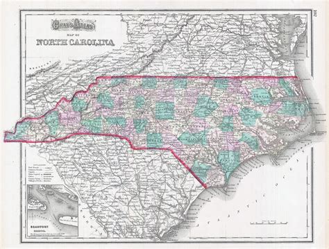 Map Of North And South Carolina Why Is There A North And South